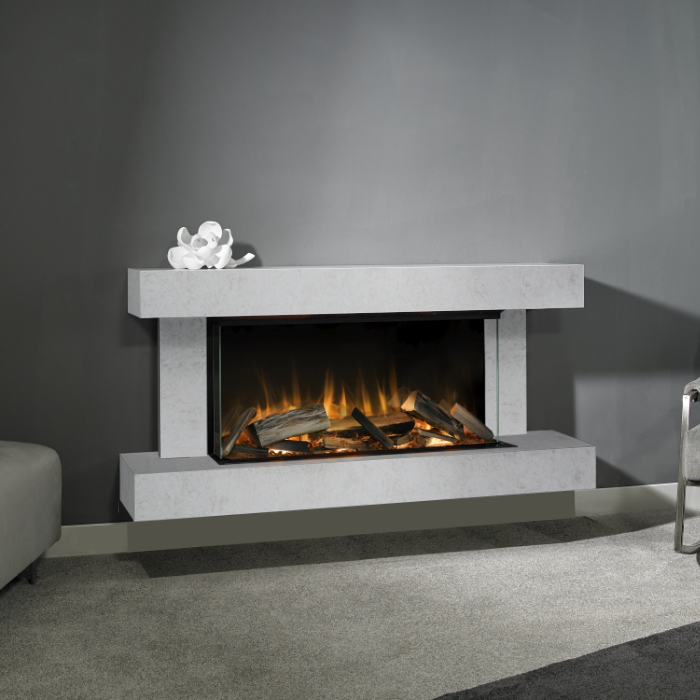 Evonic Heathcote e-lectra Fireplace Suite