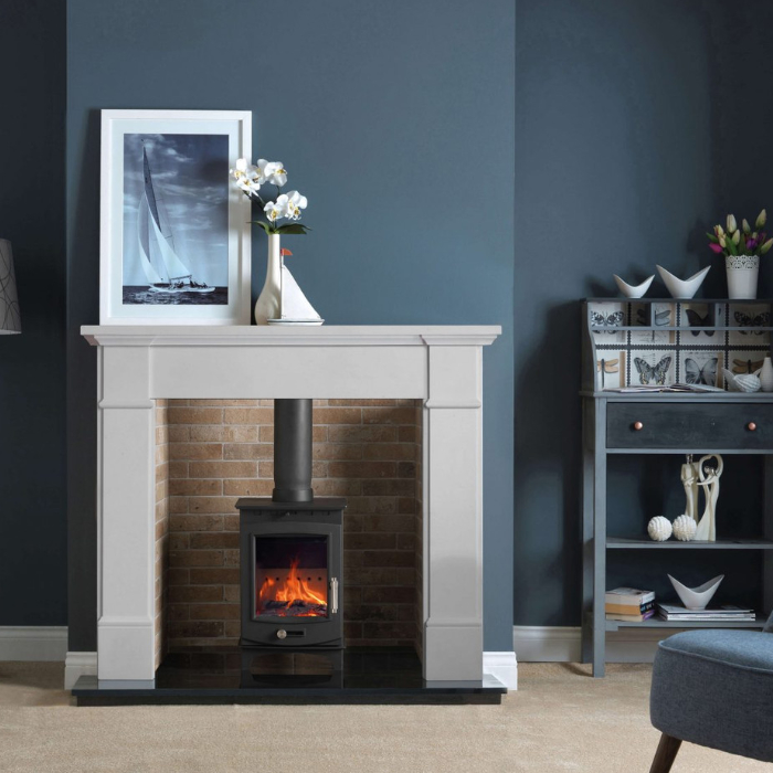 Gallery Almington Agean Limestone Fire Surround